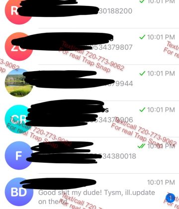Trap Snap LA verification and customer proof image
