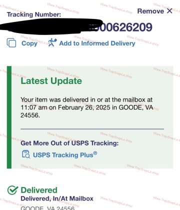 Trap Snap LA verification and customer proof image