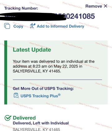 Trap Snap LA verification and customer proof image